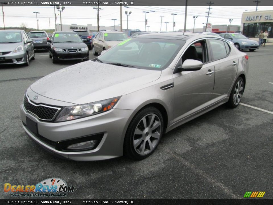 2012 Kia Optima SX Satin Metal / Black Photo #2