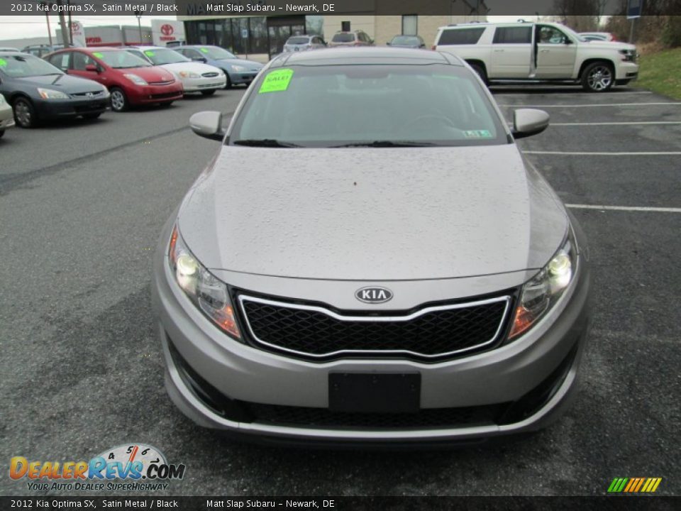 2012 Kia Optima SX Satin Metal / Black Photo #3