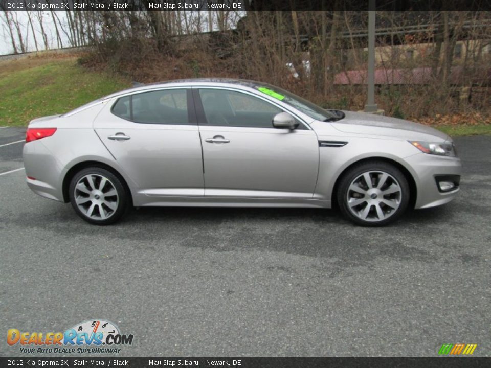 2012 Kia Optima SX Satin Metal / Black Photo #5