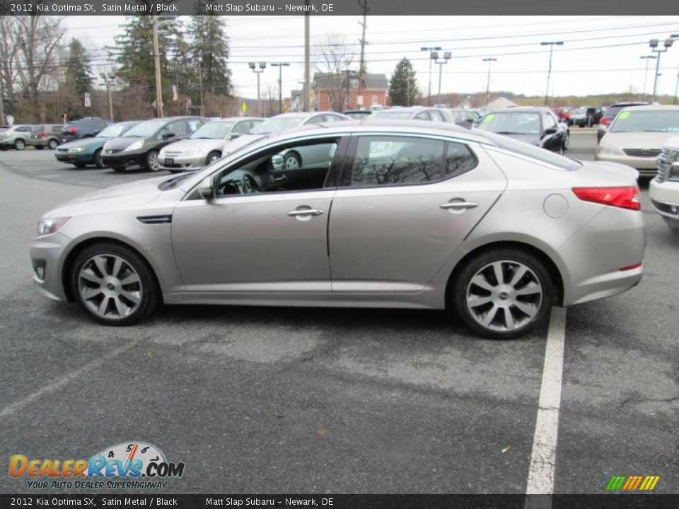 2012 Kia Optima SX Satin Metal / Black Photo #9