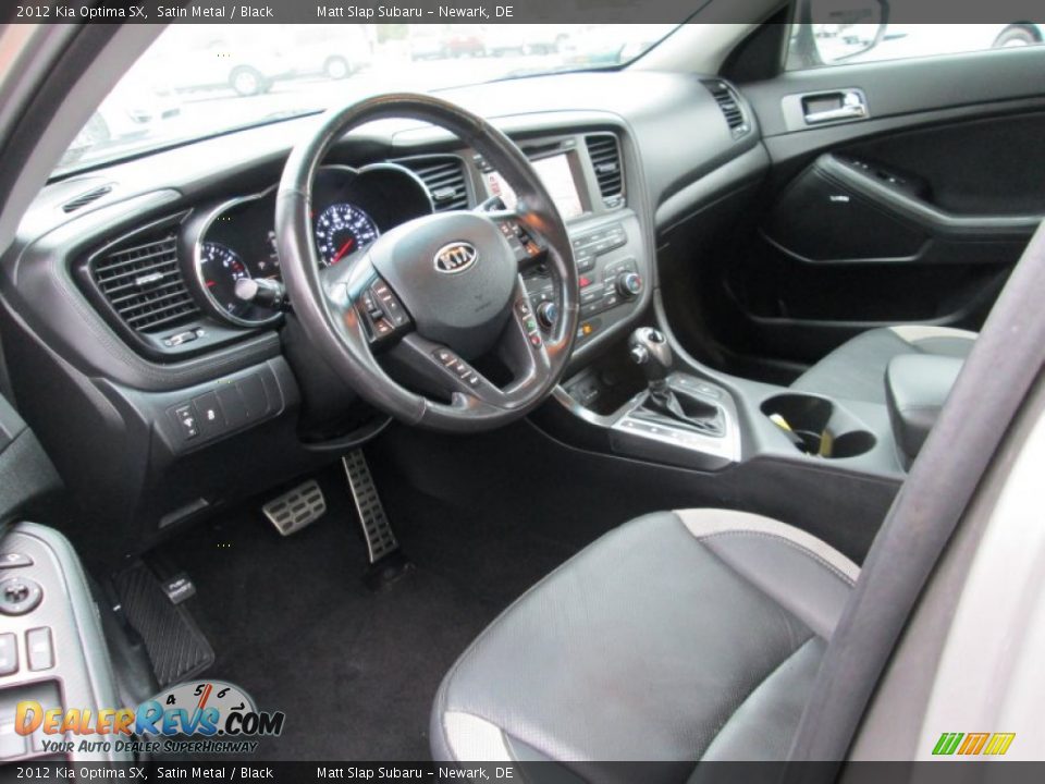 2012 Kia Optima SX Satin Metal / Black Photo #10