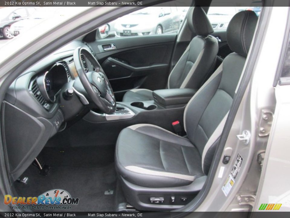 2012 Kia Optima SX Satin Metal / Black Photo #11