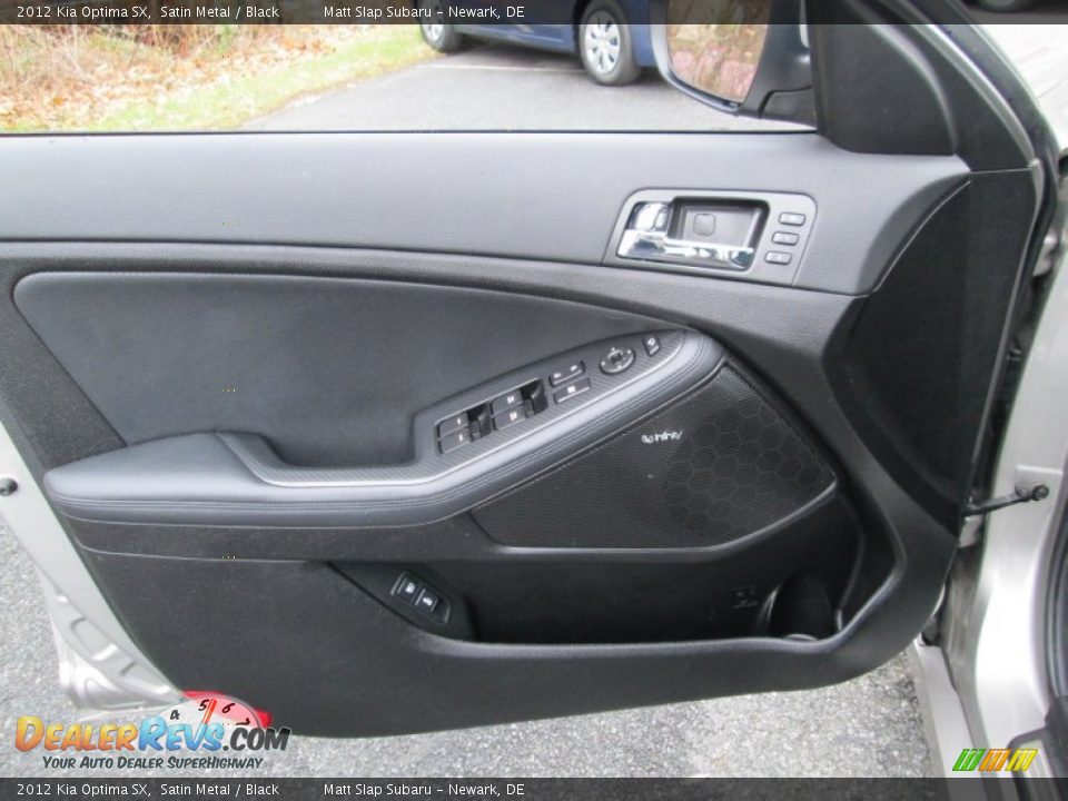 2012 Kia Optima SX Satin Metal / Black Photo #12