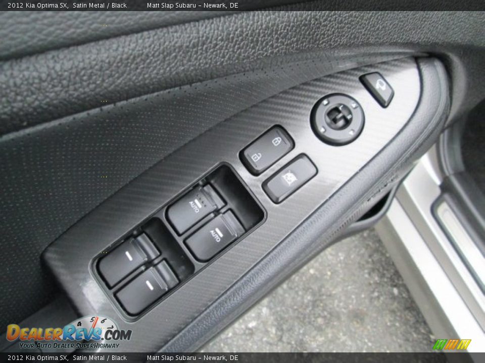 2012 Kia Optima SX Satin Metal / Black Photo #13