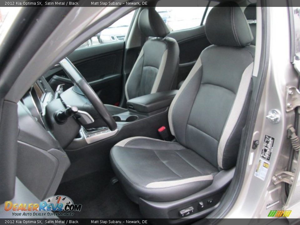 2012 Kia Optima SX Satin Metal / Black Photo #14