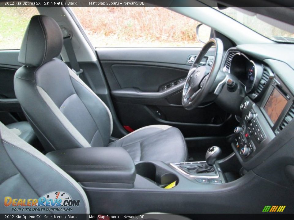 2012 Kia Optima SX Satin Metal / Black Photo #15