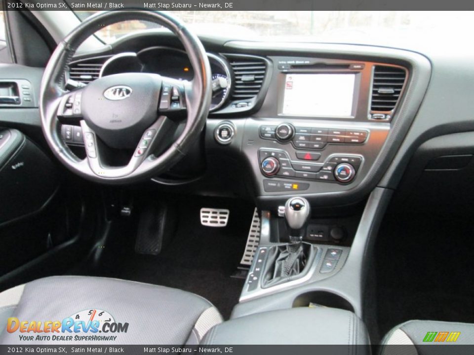 2012 Kia Optima SX Satin Metal / Black Photo #16