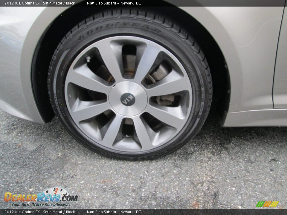 2012 Kia Optima SX Satin Metal / Black Photo #21