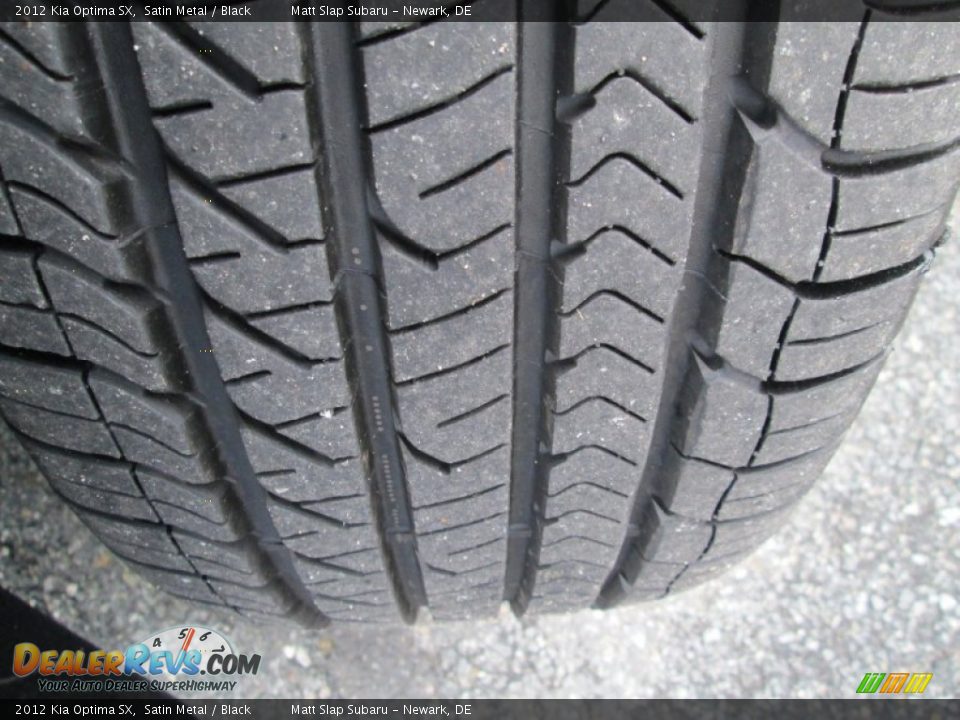 2012 Kia Optima SX Satin Metal / Black Photo #22