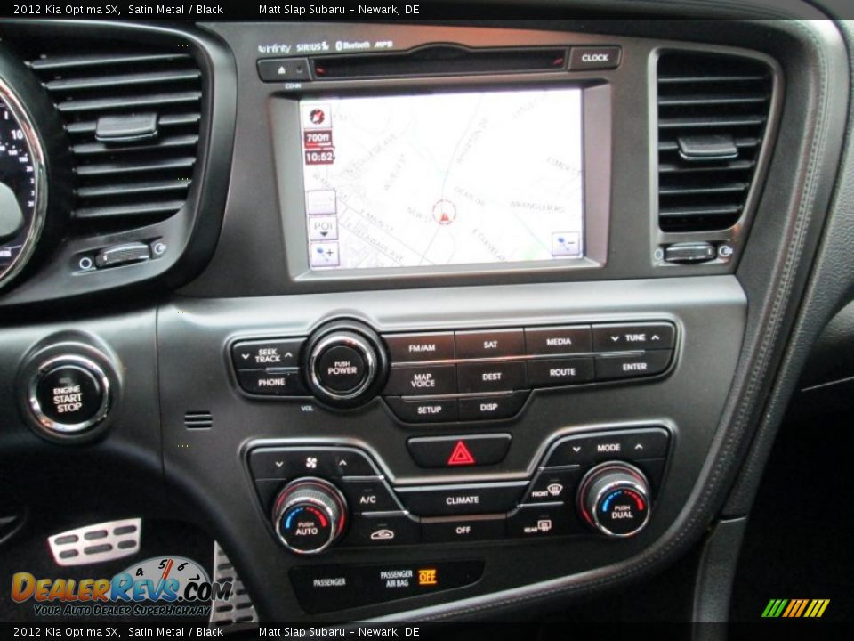2012 Kia Optima SX Satin Metal / Black Photo #24