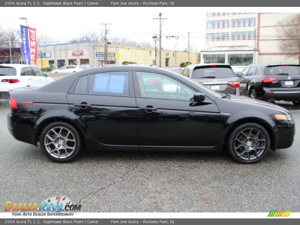 2004 Acura TL 3.2 Nighthawk Black Pearl / Camel Photo #2