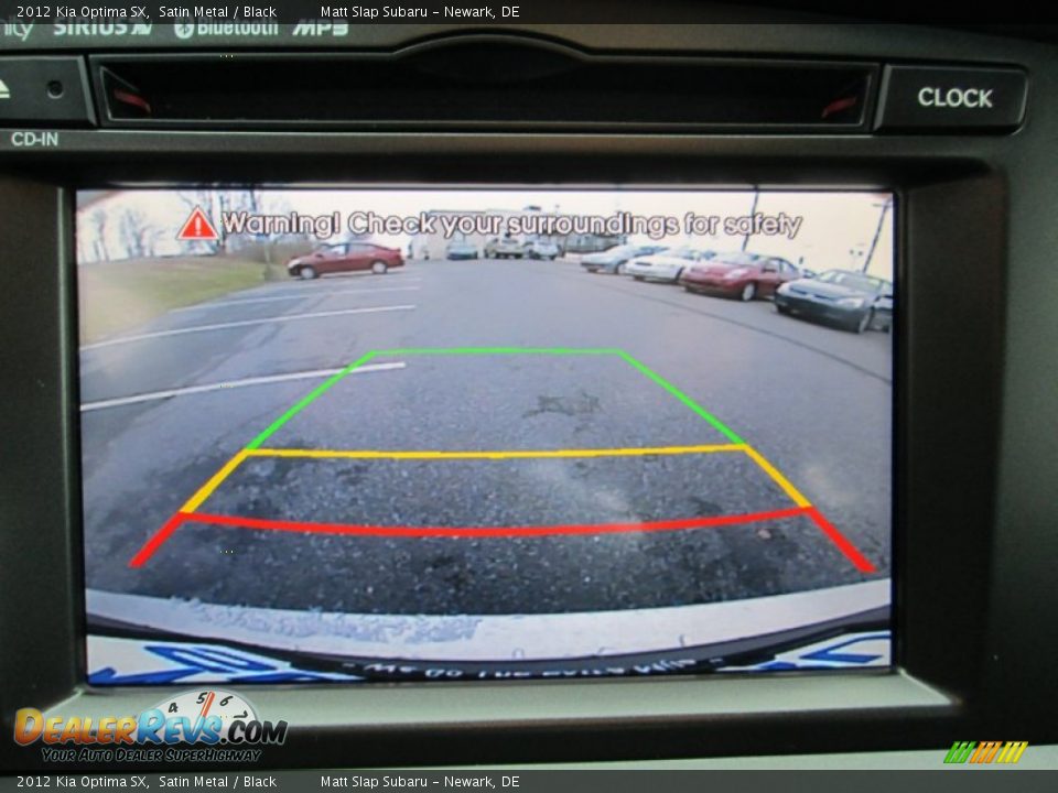 2012 Kia Optima SX Satin Metal / Black Photo #25