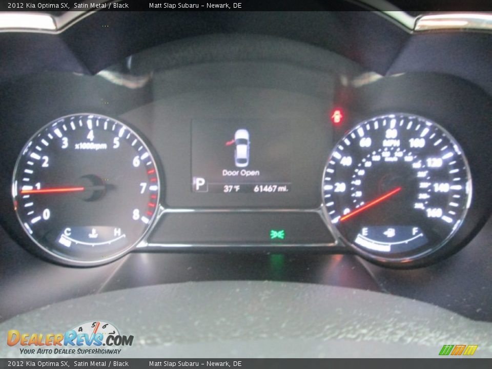 2012 Kia Optima SX Satin Metal / Black Photo #26