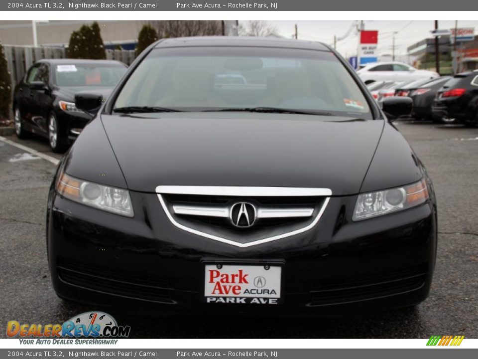 2004 Acura TL 3.2 Nighthawk Black Pearl / Camel Photo #8