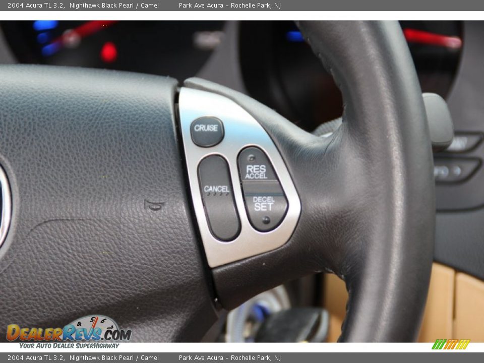 2004 Acura TL 3.2 Nighthawk Black Pearl / Camel Photo #20