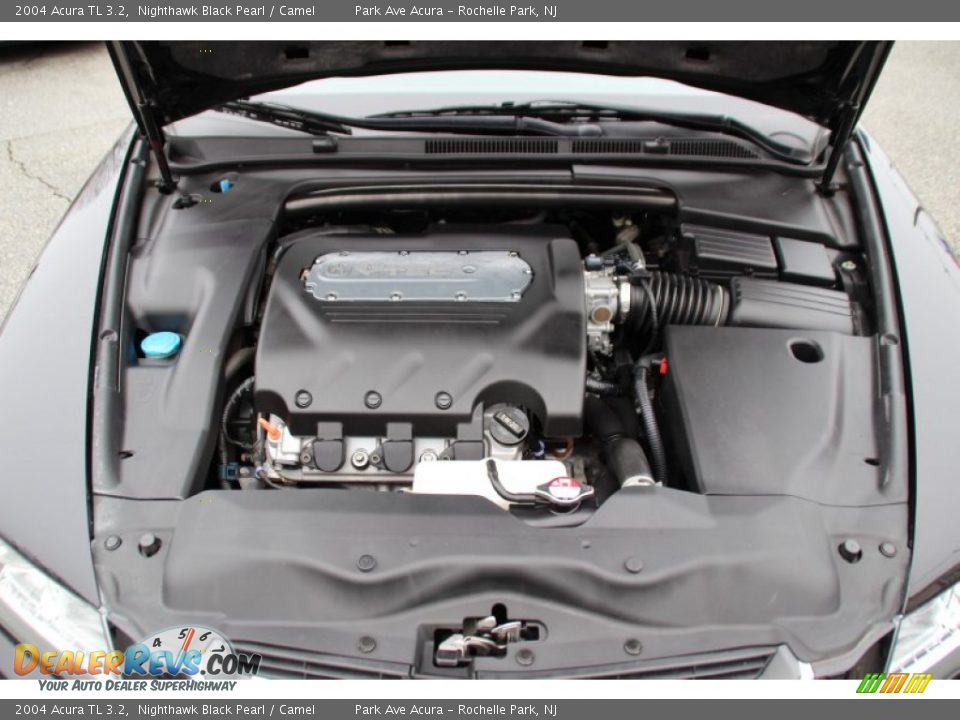 2004 Acura TL 3.2 Nighthawk Black Pearl / Camel Photo #30