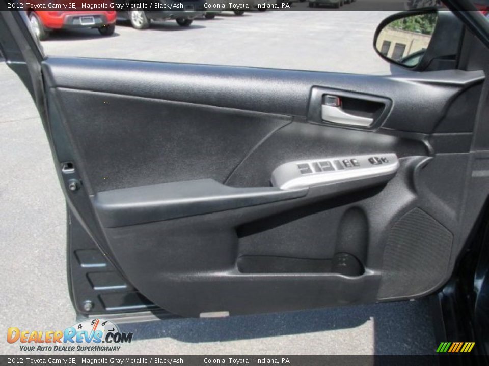 2012 Toyota Camry SE Magnetic Gray Metallic / Black/Ash Photo #11