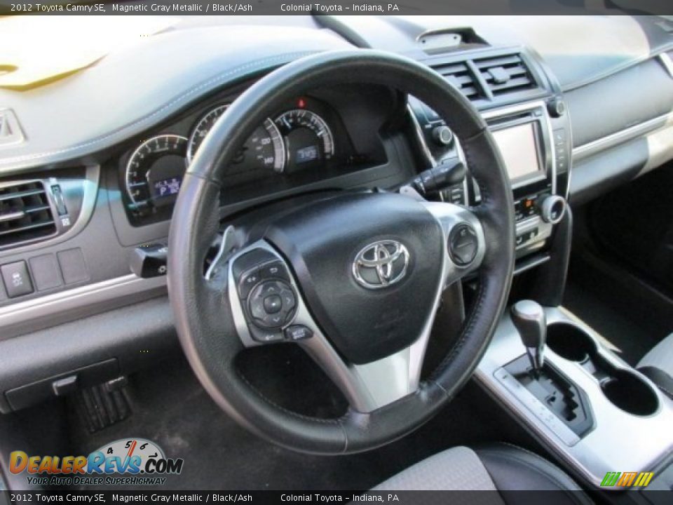 2012 Toyota Camry SE Magnetic Gray Metallic / Black/Ash Photo #14