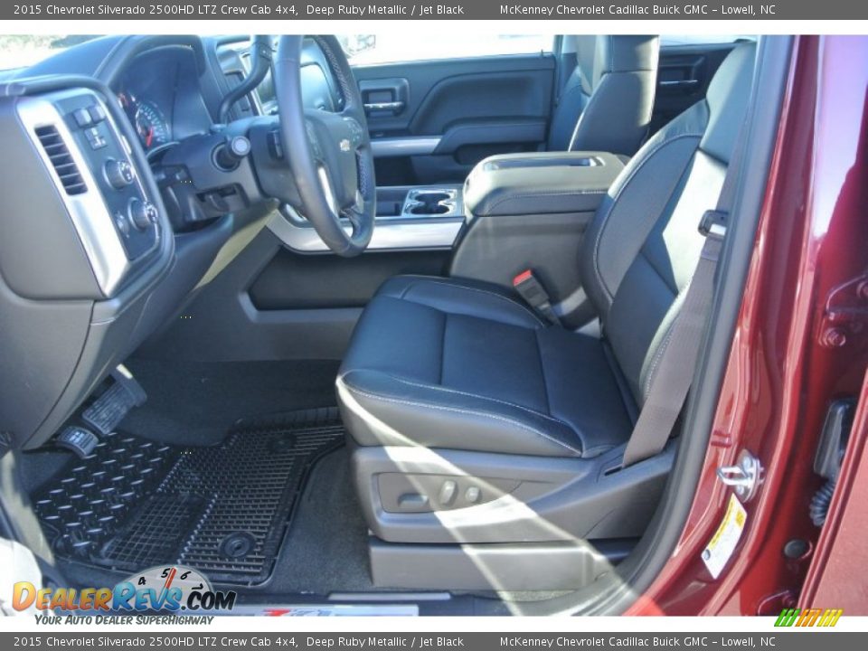 2015 Chevrolet Silverado 2500HD LTZ Crew Cab 4x4 Deep Ruby Metallic / Jet Black Photo #8