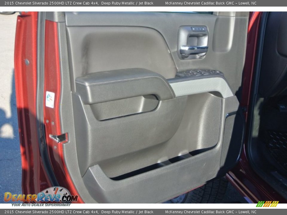 2015 Chevrolet Silverado 2500HD LTZ Crew Cab 4x4 Deep Ruby Metallic / Jet Black Photo #10