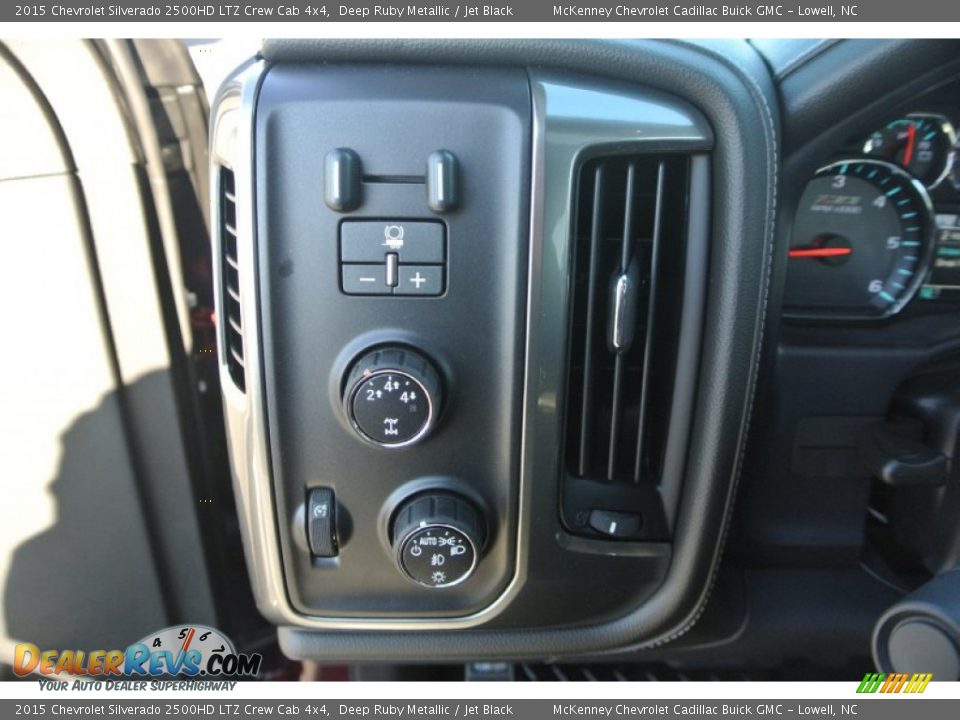2015 Chevrolet Silverado 2500HD LTZ Crew Cab 4x4 Deep Ruby Metallic / Jet Black Photo #11