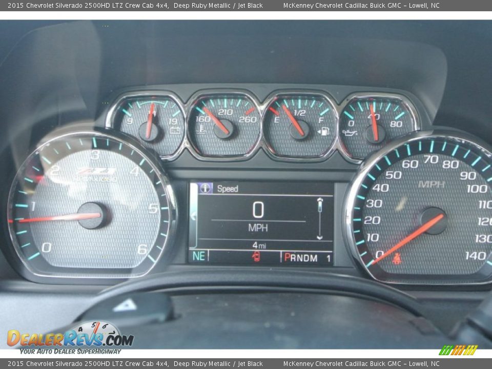 2015 Chevrolet Silverado 2500HD LTZ Crew Cab 4x4 Deep Ruby Metallic / Jet Black Photo #15