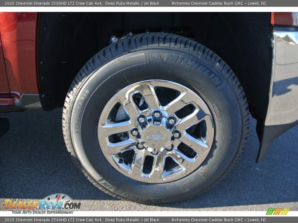 2015 Chevrolet Silverado 2500HD LTZ Crew Cab 4x4 Deep Ruby Metallic / Jet Black Photo #20
