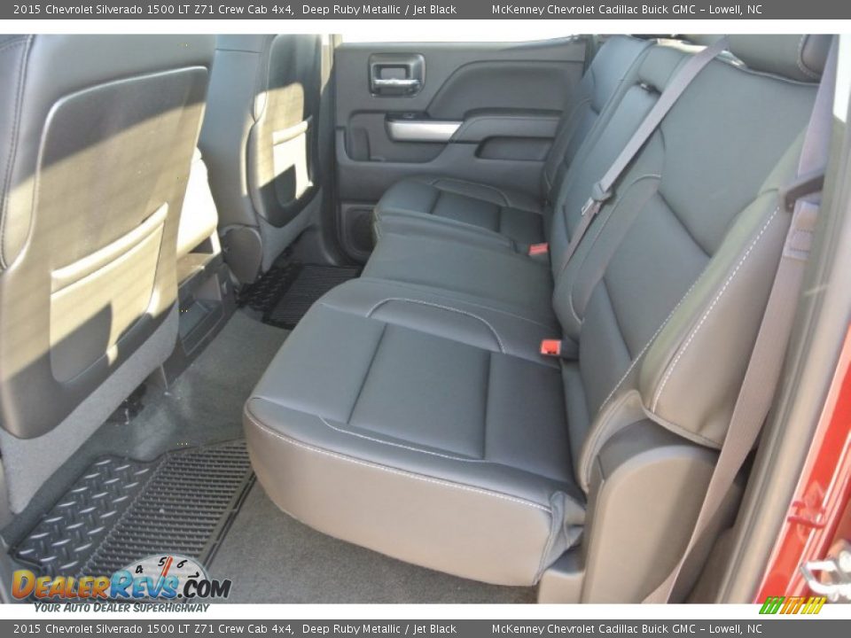 2015 Chevrolet Silverado 1500 LT Z71 Crew Cab 4x4 Deep Ruby Metallic / Jet Black Photo #15