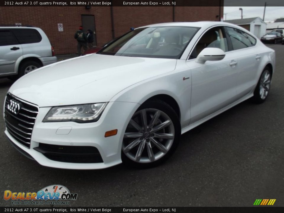 Front 3/4 View of 2012 Audi A7 3.0T quattro Prestige Photo #1
