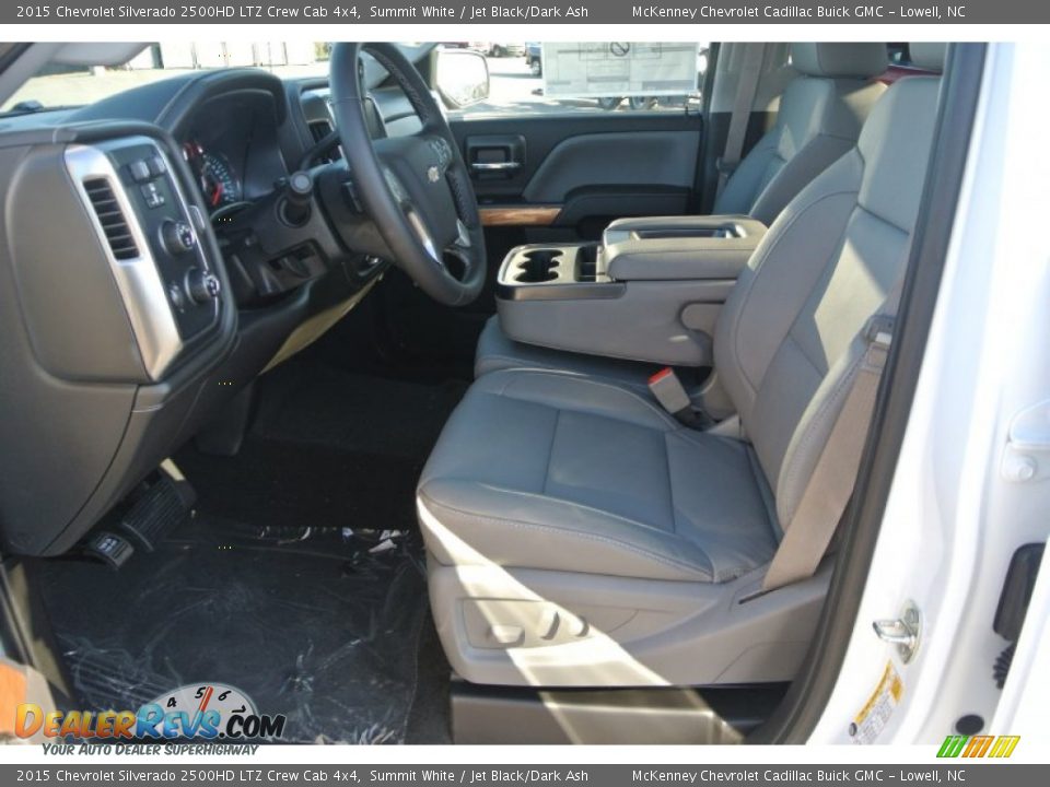 2015 Chevrolet Silverado 2500HD LTZ Crew Cab 4x4 Summit White / Jet Black/Dark Ash Photo #8