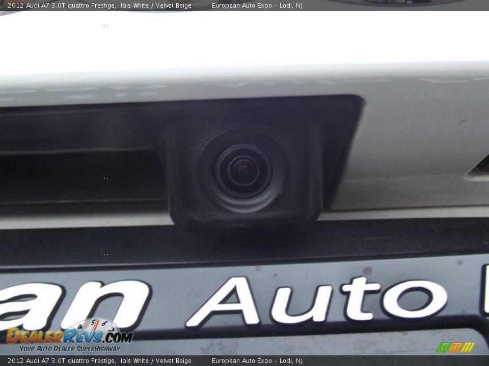 2012 Audi A7 3.0T quattro Prestige Ibis White / Velvet Beige Photo #10