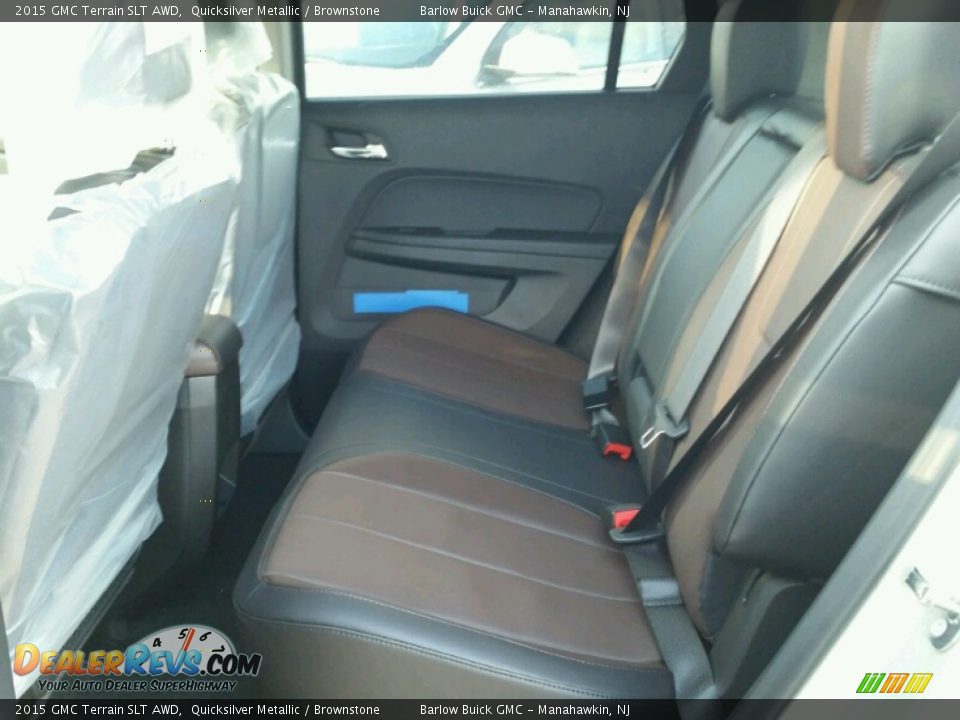 2015 GMC Terrain SLT AWD Quicksilver Metallic / Brownstone Photo #6