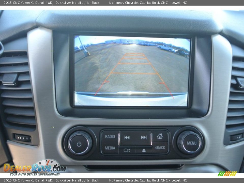 2015 GMC Yukon XL Denali 4WD Quicksilver Metallic / Jet Black Photo #13