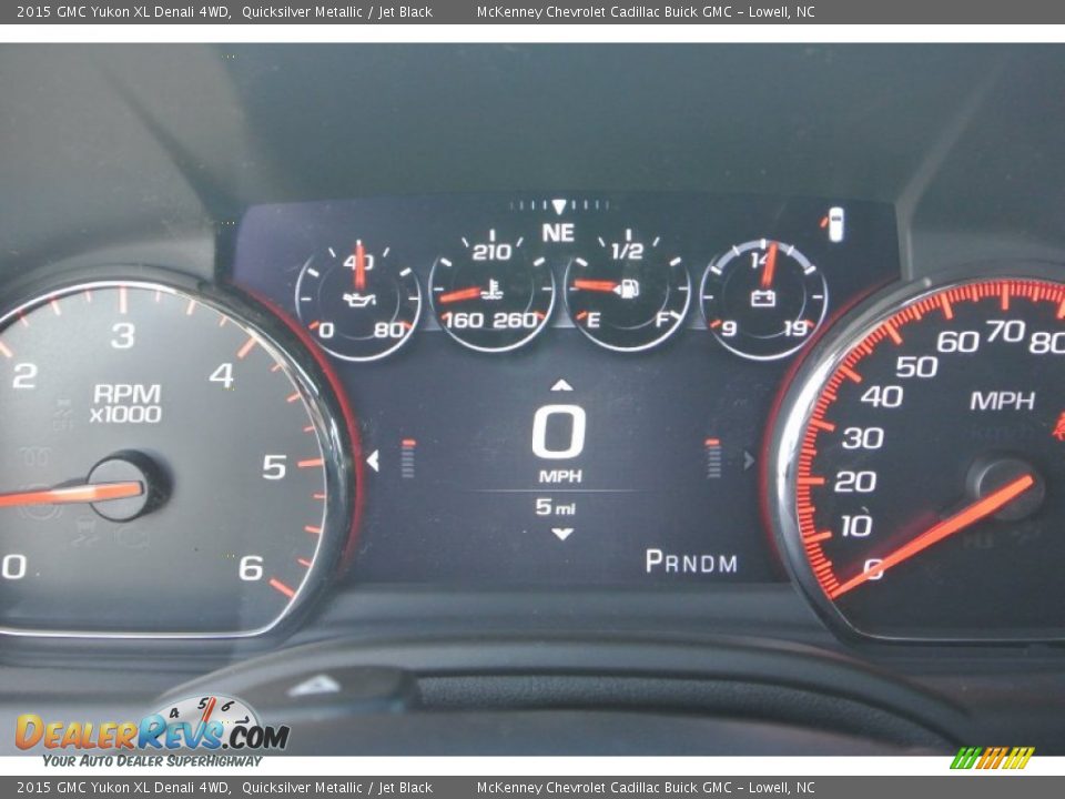 2015 GMC Yukon XL Denali 4WD Quicksilver Metallic / Jet Black Photo #16