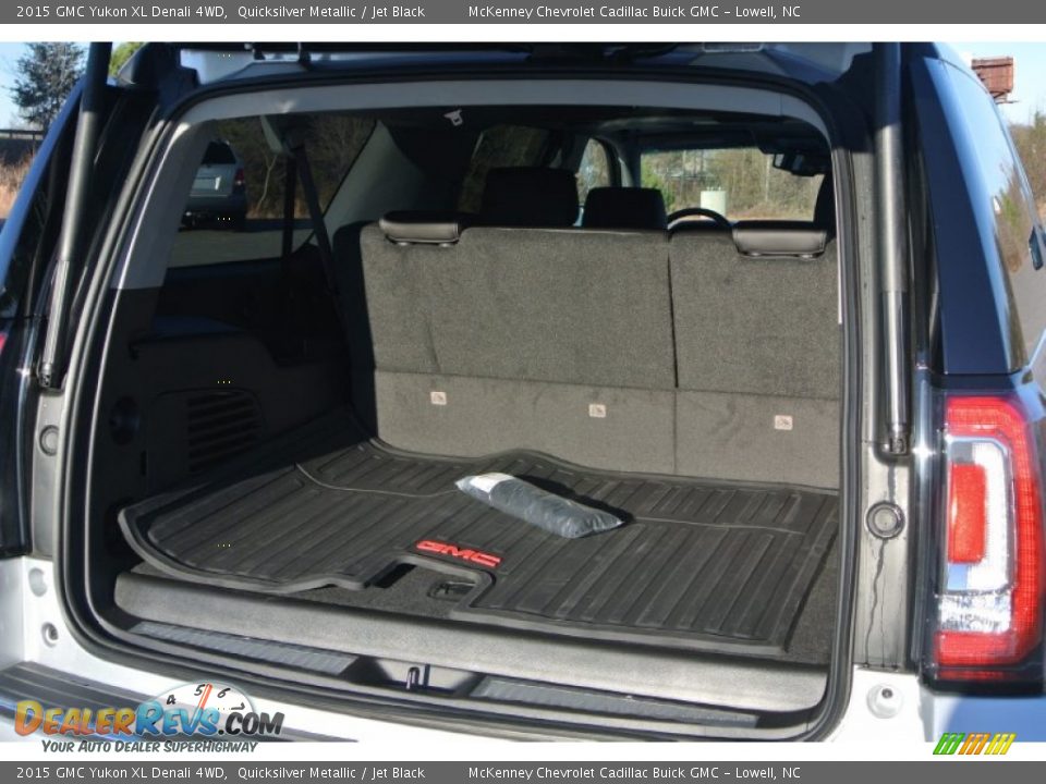 2015 GMC Yukon XL Denali 4WD Quicksilver Metallic / Jet Black Photo #19