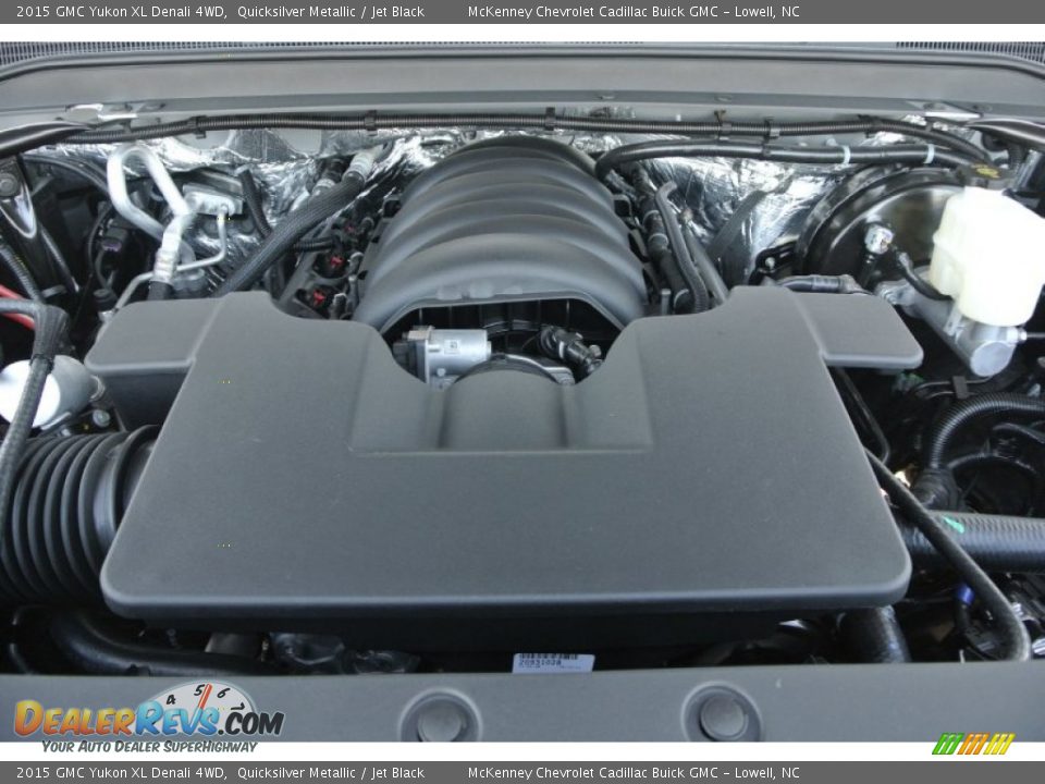 2015 GMC Yukon XL Denali 4WD Quicksilver Metallic / Jet Black Photo #25