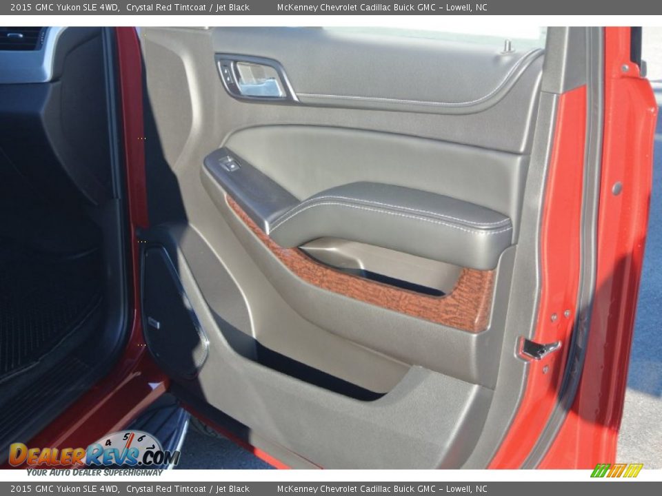 2015 GMC Yukon SLE 4WD Crystal Red Tintcoat / Jet Black Photo #20