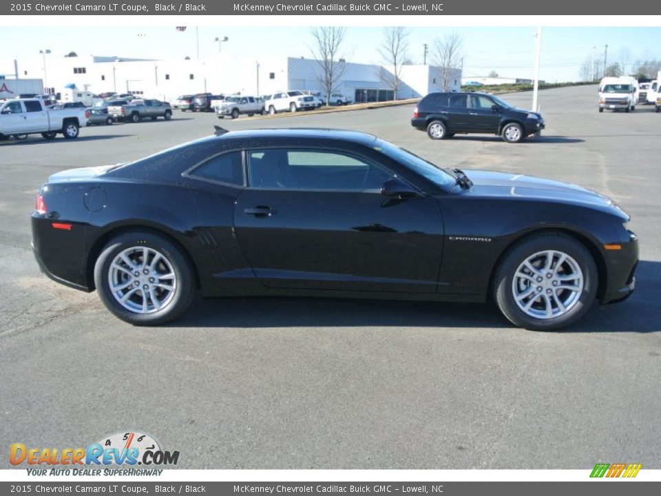 2015 Chevrolet Camaro LT Coupe Black / Black Photo #6