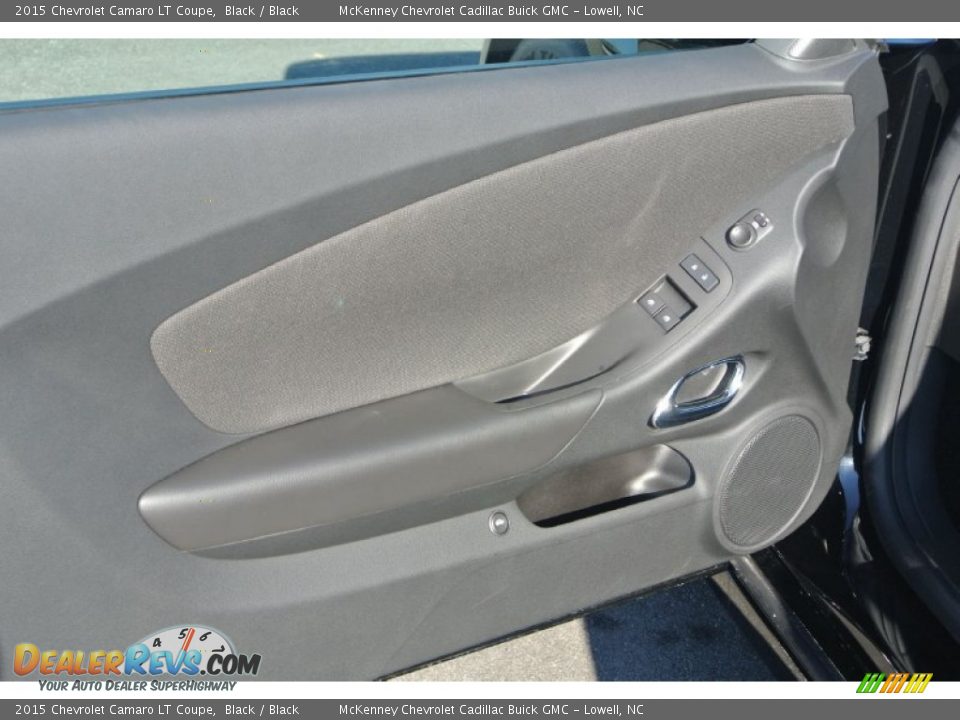 2015 Chevrolet Camaro LT Coupe Black / Black Photo #9