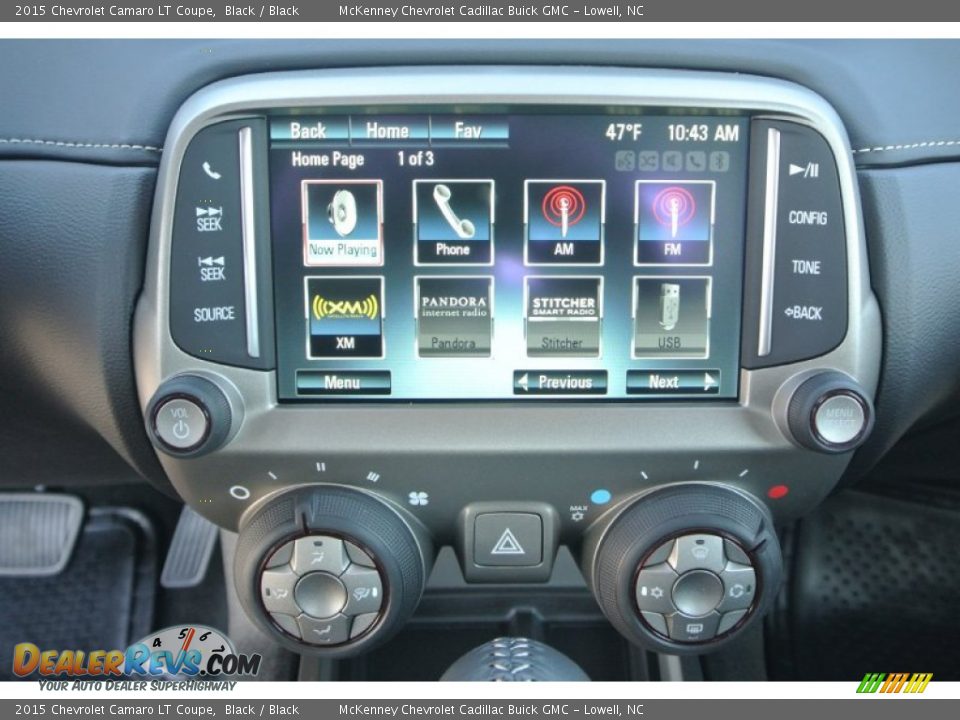 2015 Chevrolet Camaro LT Coupe Black / Black Photo #11