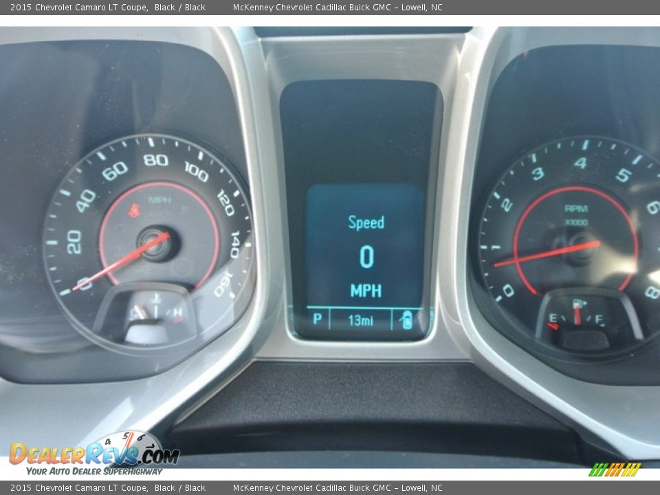 2015 Chevrolet Camaro LT Coupe Black / Black Photo #13