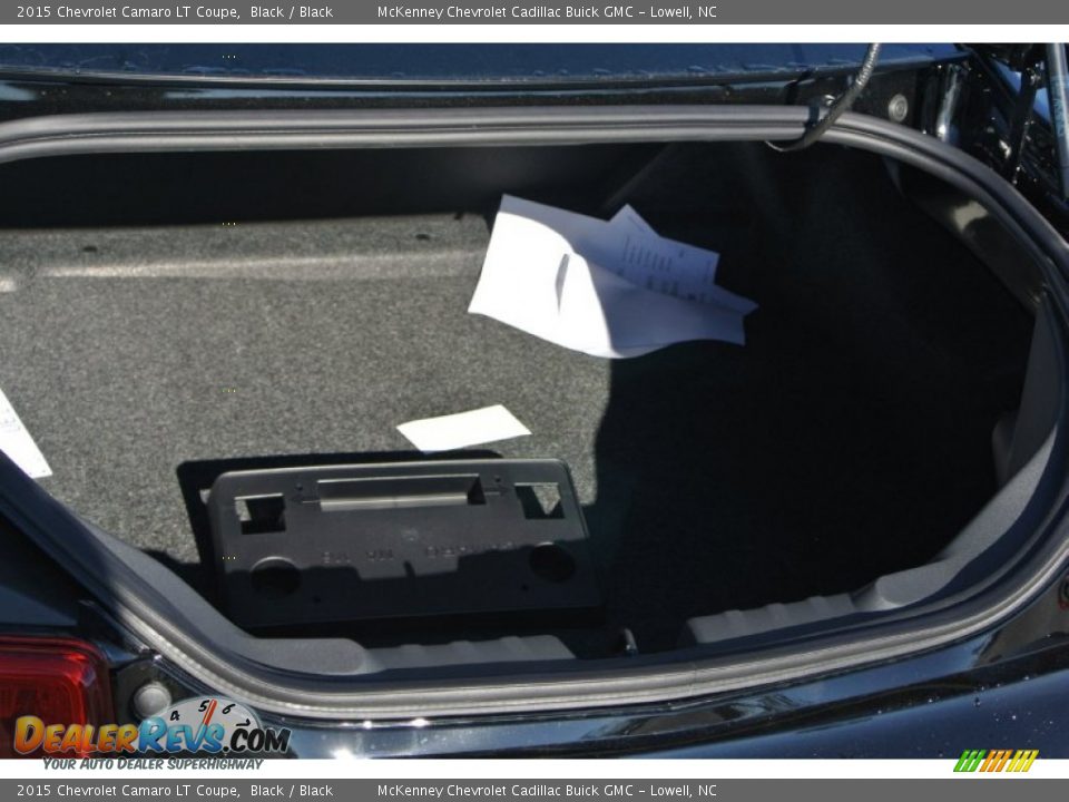 2015 Chevrolet Camaro LT Coupe Black / Black Photo #14