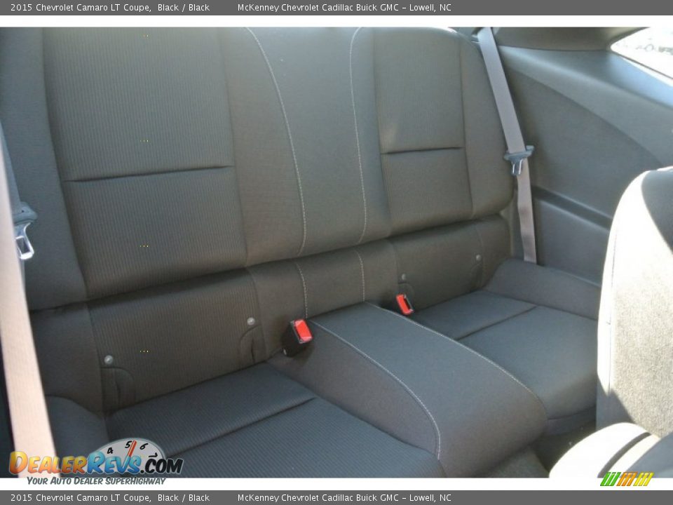 2015 Chevrolet Camaro LT Coupe Black / Black Photo #15