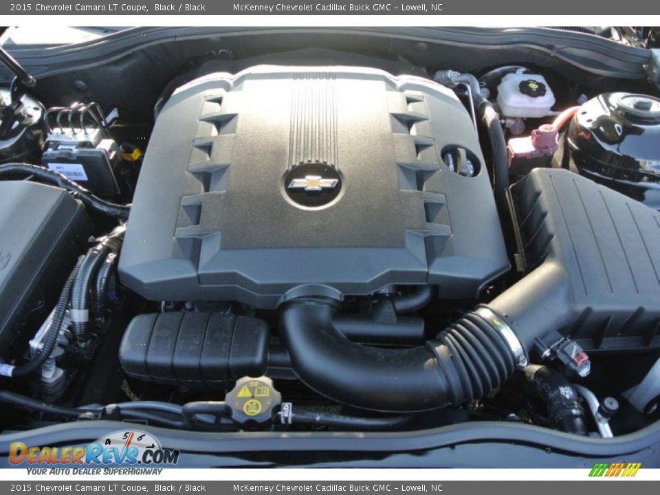 2015 Chevrolet Camaro LT Coupe Black / Black Photo #19