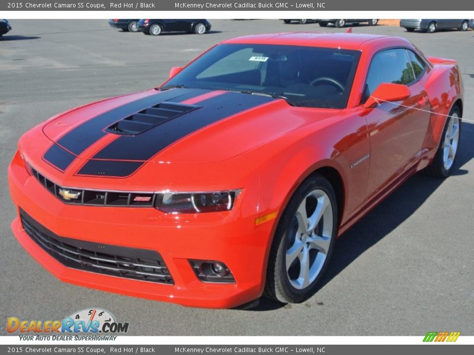 2015 Chevrolet Camaro SS Coupe Red Hot / Black Photo #2