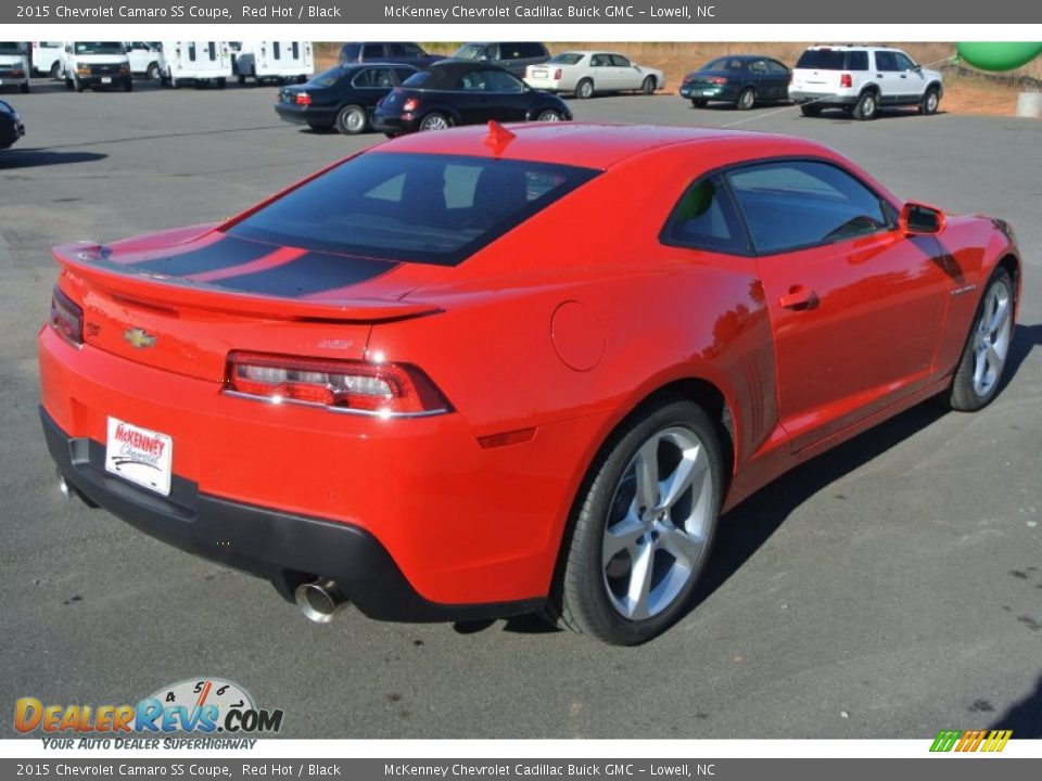 2015 Chevrolet Camaro SS Coupe Red Hot / Black Photo #5