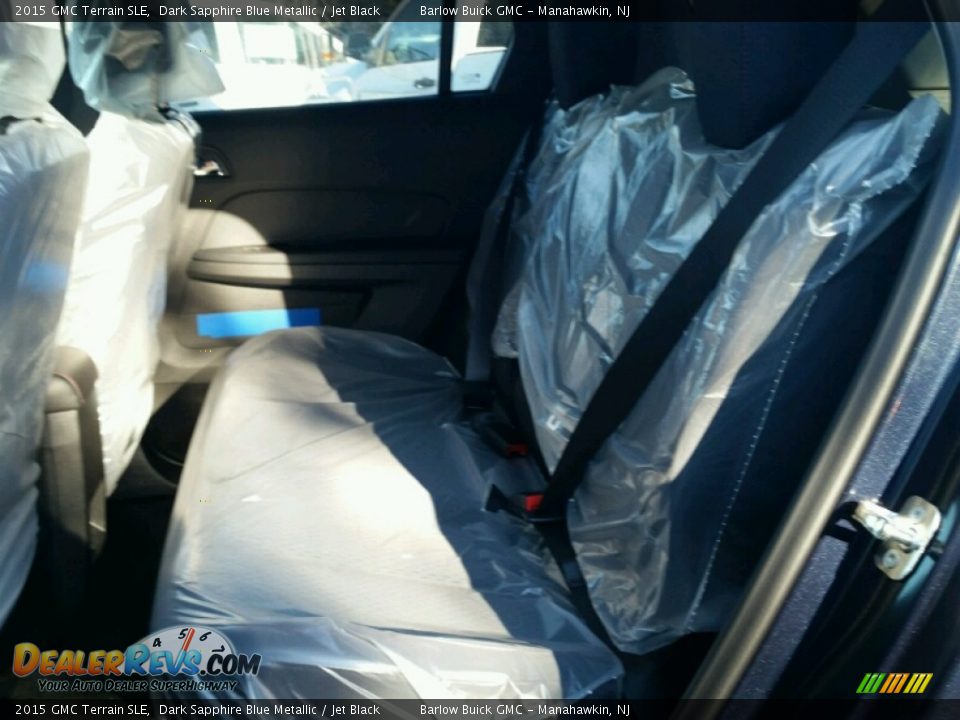 2015 GMC Terrain SLE Dark Sapphire Blue Metallic / Jet Black Photo #6