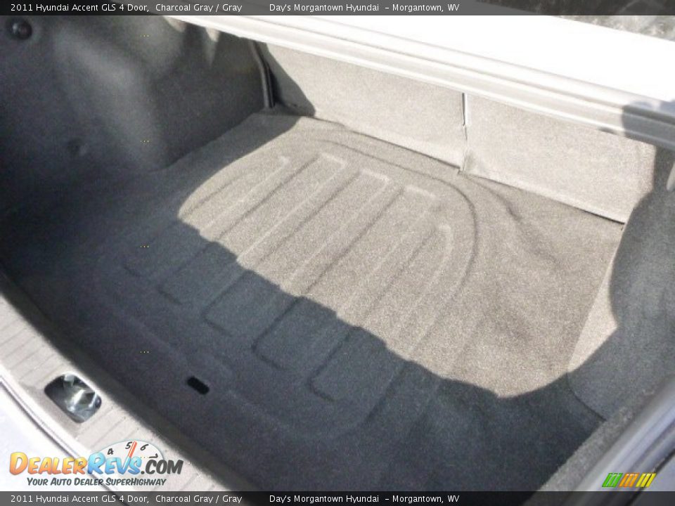 2011 Hyundai Accent GLS 4 Door Charcoal Gray / Gray Photo #26