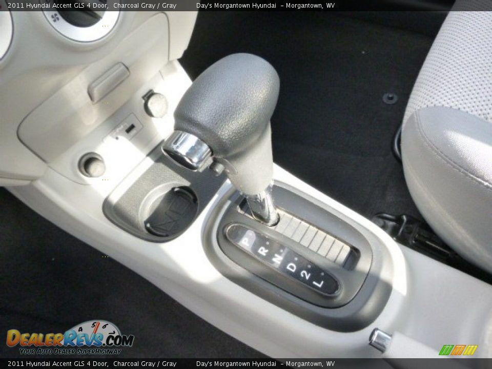 2011 Hyundai Accent GLS 4 Door Charcoal Gray / Gray Photo #31