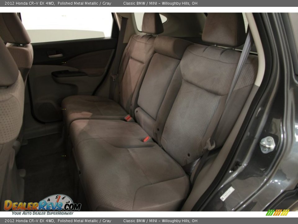 2012 Honda CR-V EX 4WD Polished Metal Metallic / Gray Photo #20